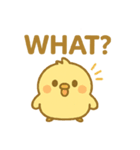 ぽよとりのゆるっと英語スタンプ（個別スタンプ：19）