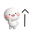ず〜っと使える♡さっと短いお返事スタンプ（個別スタンプ：5）