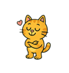 色んな表情する動物（個別スタンプ：6）