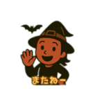 かわいい魔女とハロウィン（個別スタンプ：6）