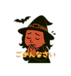 かわいい魔女とハロウィン（個別スタンプ：17）