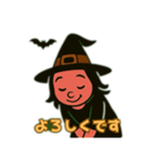 かわいい魔女とハロウィン（個別スタンプ：25）