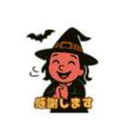 かわいい魔女とハロウィン（個別スタンプ：26）