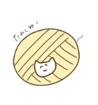編み物好きと繋がりたいもこもこネコチャン（個別スタンプ：2）