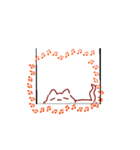 手描きゆるっとねこ（個別スタンプ：4）