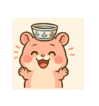 【岩手弁☆どんどん元気ハム】わんこはむ（個別スタンプ：30）