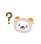ヘアバンドを被った可愛いアザラシ（個別スタンプ：10）