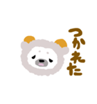 ヘアバンドを被った可愛いアザラシ（個別スタンプ：16）