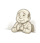 落書き世界のおじさん（個別スタンプ：15）