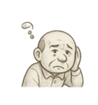 落書き世界のおじさん（個別スタンプ：26）
