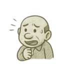 落書き世界のおじさん（個別スタンプ：37）