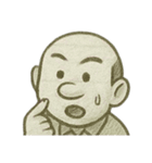 落書き世界のおじさん（個別スタンプ：40）