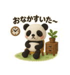ぬいぐるみパンダ兄弟のふわもこスタンプ！（個別スタンプ：22）