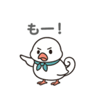 くるりん文鳥のツンデレスタンプ（個別スタンプ：11）