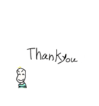 どうしてもありがとうが言いたい豆蔵（個別スタンプ：37）