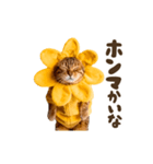 動く！リアル着ぐるみ猫2（個別スタンプ：15）