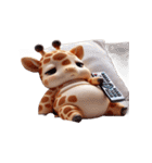 まんまるキリン（個別スタンプ：3）