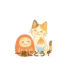 三毛猫とだるまのスタンプ4夏（個別スタンプ：5）