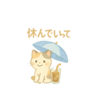 三毛猫とだるまのスタンプ4夏（個別スタンプ：13）