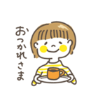 言葉で伝えるワタシのスタンプ（個別スタンプ：1）