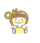 言葉で伝えるワタシのスタンプ（個別スタンプ：4）
