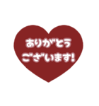 ▶️動く⬛LINEハート❷⬛ベビーピンク（個別スタンプ：5）