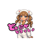 ももべる1（個別スタンプ：8）