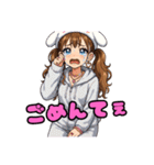 ももべる1（個別スタンプ：21）