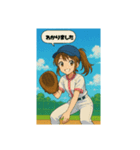 野球選手のスタンプですよ（個別スタンプ：4）