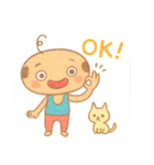 ハゲっちのブサカワスタンプ（個別スタンプ：7）