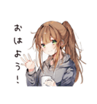 汚部屋女子の日常カオス（個別スタンプ：2）