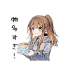 汚部屋女子の日常カオス（個別スタンプ：12）