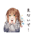 汚部屋女子の日常カオス（個別スタンプ：17）