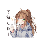 汚部屋女子の日常カオス（個別スタンプ：22）
