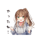 汚部屋女子の日常カオス（個別スタンプ：23）