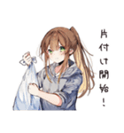汚部屋女子の日常カオス（個別スタンプ：31）