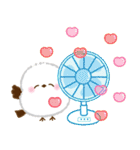 【梅雨から夏】ふっくら♡シマエナガさん（個別スタンプ：10）