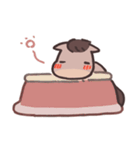 可愛い午年のスタンプ（個別スタンプ：7）