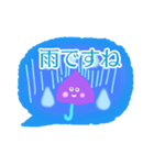 雨の日に使いたいスタンプ【梅雨・大雨】（個別スタンプ：1）