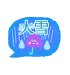 雨の日に使いたいスタンプ【梅雨・大雨】（個別スタンプ：34）