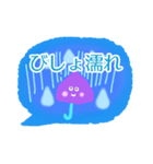 雨の日に使いたいスタンプ【梅雨・大雨】（個別スタンプ：37）