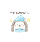 ハリネズミと推し活*青（個別スタンプ：32）