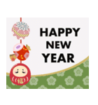 【毎年使える】正月•クリスマス【再販】（個別スタンプ：6）