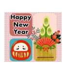 【毎年使える】正月•クリスマス【再販】（個別スタンプ：8）