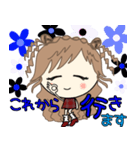 ルーズgirl❤︎敬語＆丁寧語/red✖︎blue（個別スタンプ：15）