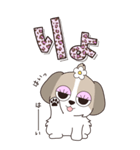 『シーズー』ハピチャラ☆1（個別スタンプ：8）