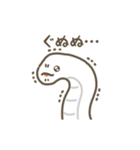 動くヘビのスタンプ（文字付き）（個別スタンプ：14）
