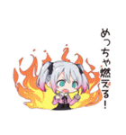 テンションMAX地雷ちゃん（個別スタンプ：6）