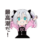 テンションMAX地雷ちゃん（個別スタンプ：24）