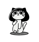 世を嫌う少女ニャー日記図（個別スタンプ：11）